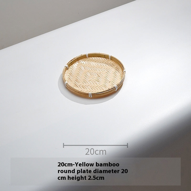 Drying Tray Handmade Bamboo Products Storage Bamboo Products Decorative Sieve